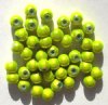40 6mm Round Lime M...